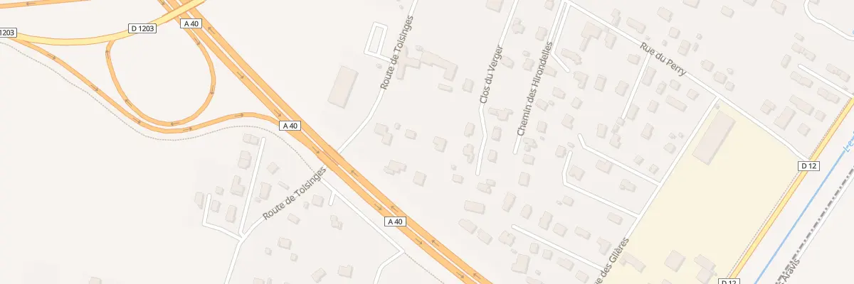 Plan du 392 Rte de Toisinges à Saint-Pierre-en-Faucigny