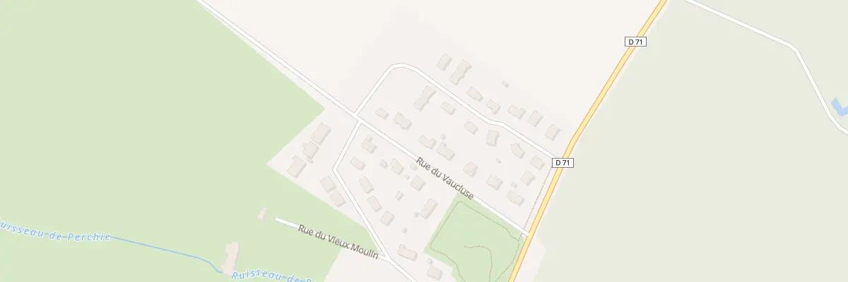 Plan du 94 Rue du Vaucluse à Ailloncourt