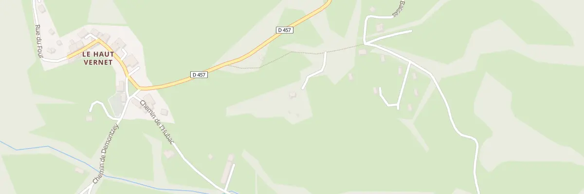 Plan du 7011 Les Faisses au Vernet