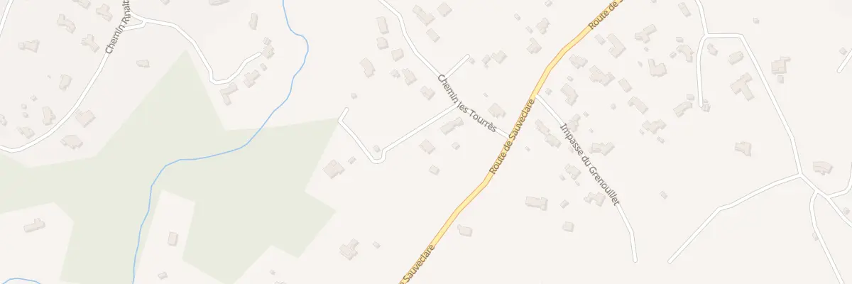 Plan du 1328 Rte de Sauveclare à Flayosc