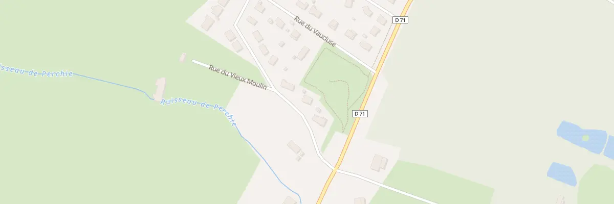 Plan du 99B Rue du Vieux Moulin à Ailloncourt