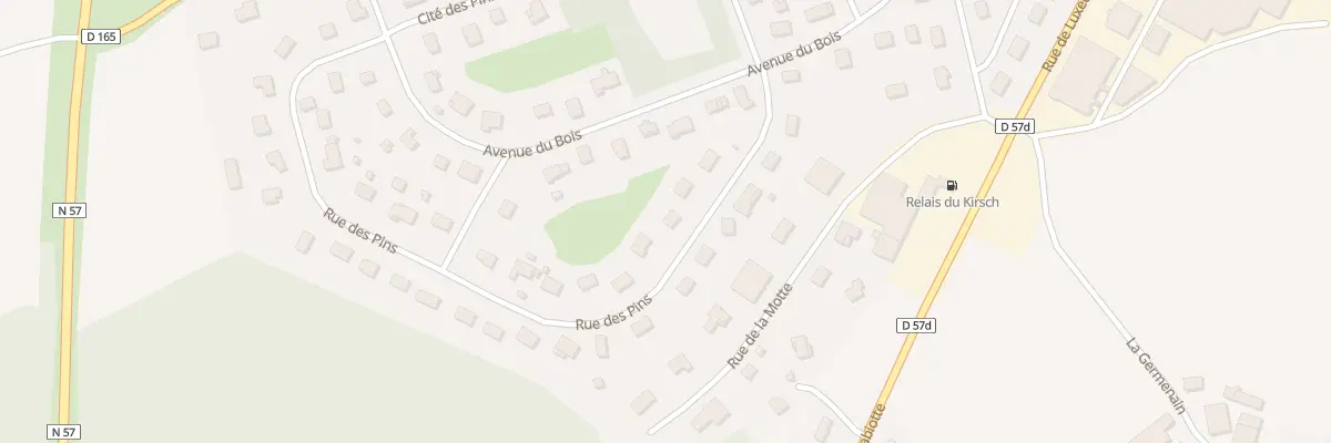 Plan du 8 Rue des Pins à Fougerolles-Saint-Valbert