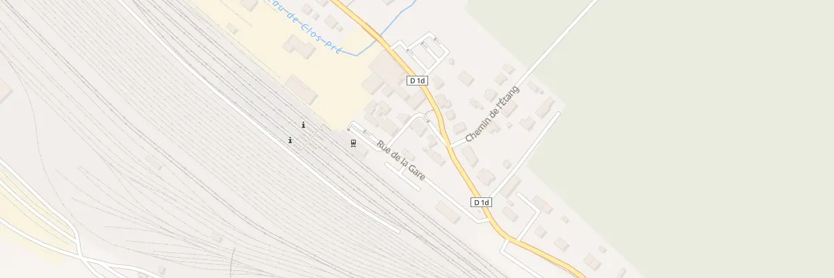 Plan du 3 Rte de Dombasle à Damelevières