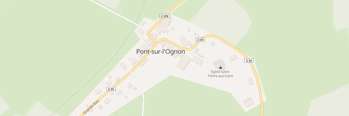 Plan du 4 Rte de Cubrial à Pont-sur-l’Ognon