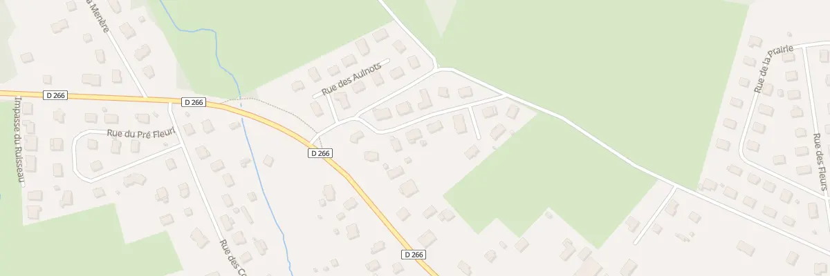 Plan du 8 Lot du Pre de l’Aulne à Uxegney