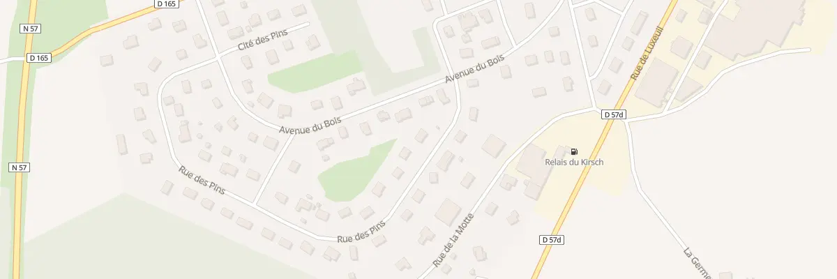 Plan du 4 Rue des Pins à Fougerolles-Saint-Valbert