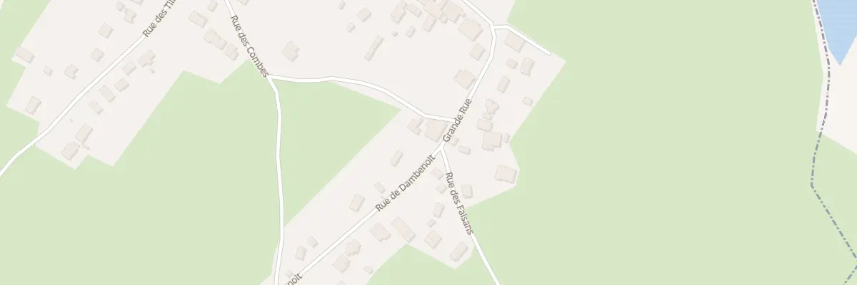 Plan du 65 Grande Rue à Ailloncourt