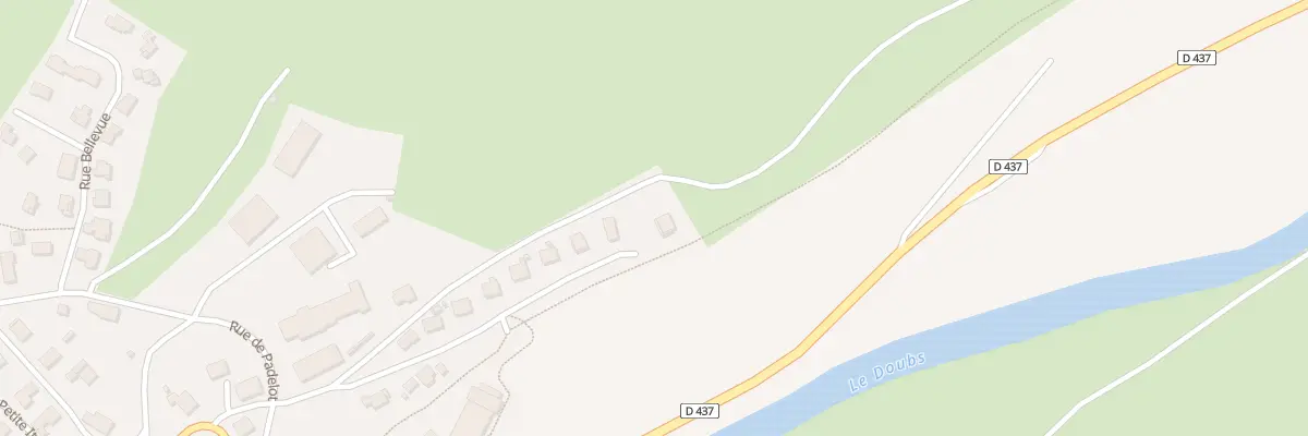 Plan du 17 Rue du Dovernier à Arçon