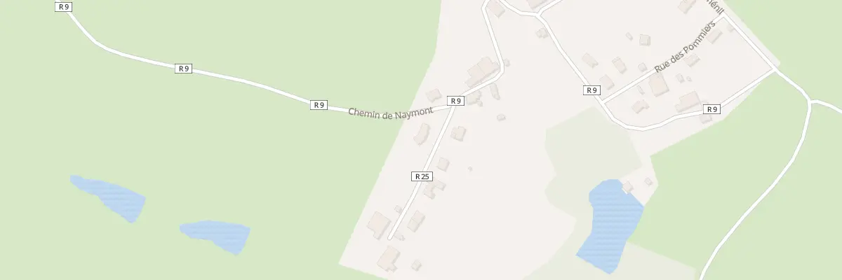 Plan du 592 Rue des Etangs à Uriménil