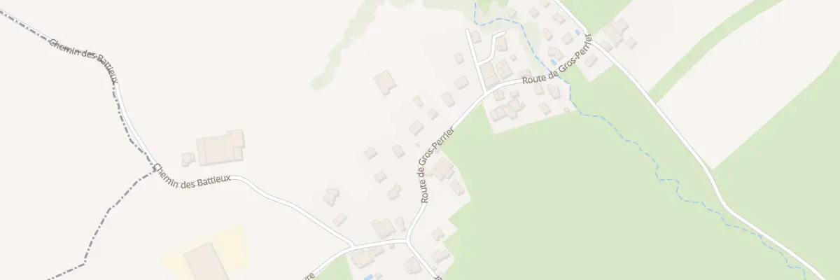 Plan du 488 Rte de Gros-Perrier à Brenthonne