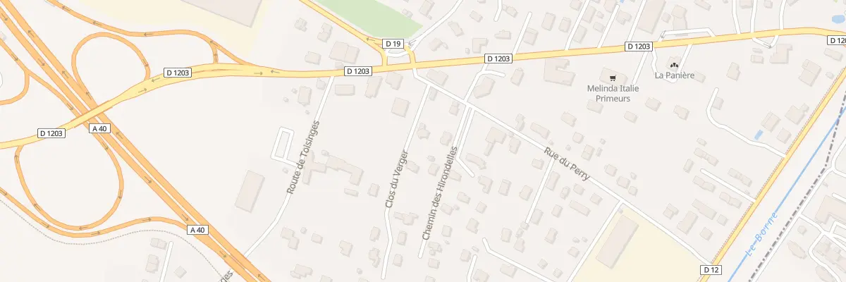Plan du 375 Rue du perry à Saint-Pierre-en-Faucigny
