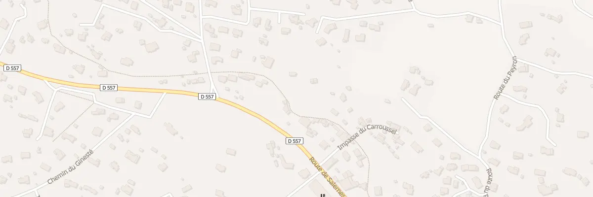 Plan du 930 Rte de Salernes à Flayosc