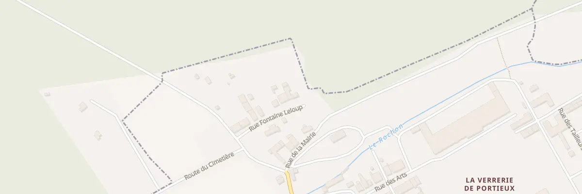 Plan du 17 Rue Fontaine Leloup à Portieux