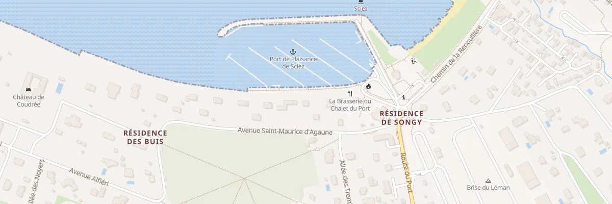 Plan du 9 Av Saint-Maurice d’Agaune à Sciez