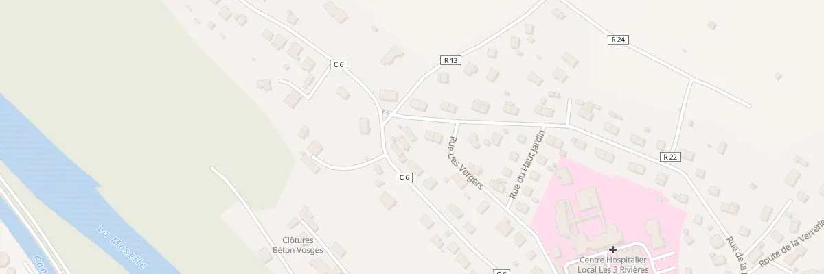 Plan du 39 Rue de la Résistance à Châtel-sur-Moselle