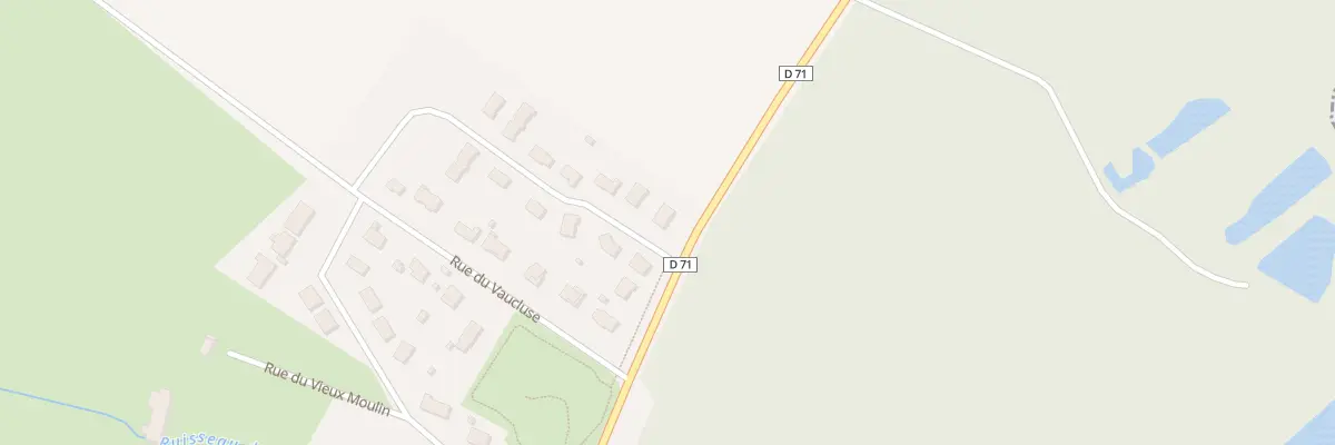 Plan du 9001 Rue de la Lanterne à Ailloncourt