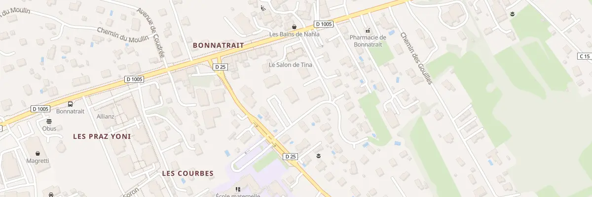 Plan du 29 Rte des Jardins de Bonnatrait à Sciez