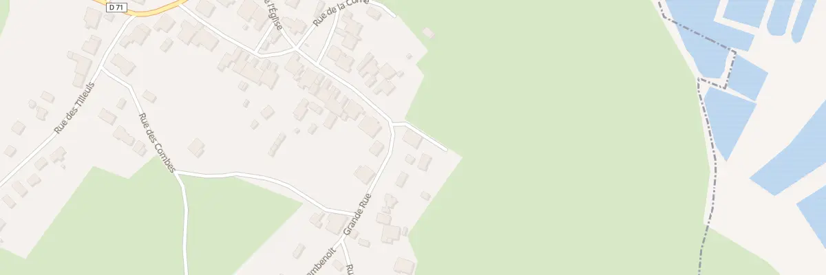 Plan du 60 Grande Rue à Ailloncourt