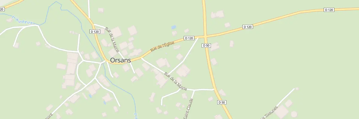 Plan du 3 Rue Clos aux Bourgeois à Orsans