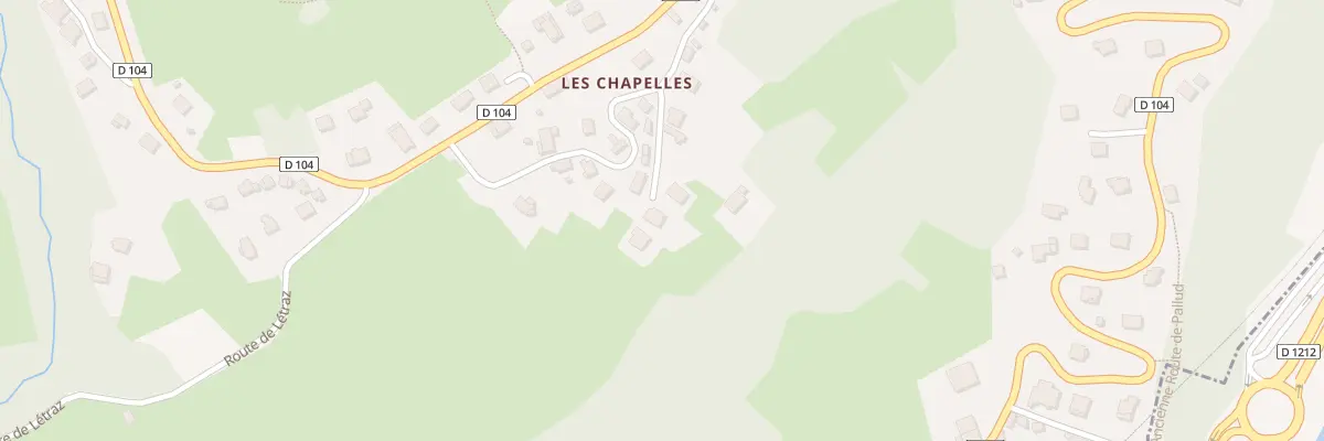 Plan du 73 Imp des Plantées à Pallud