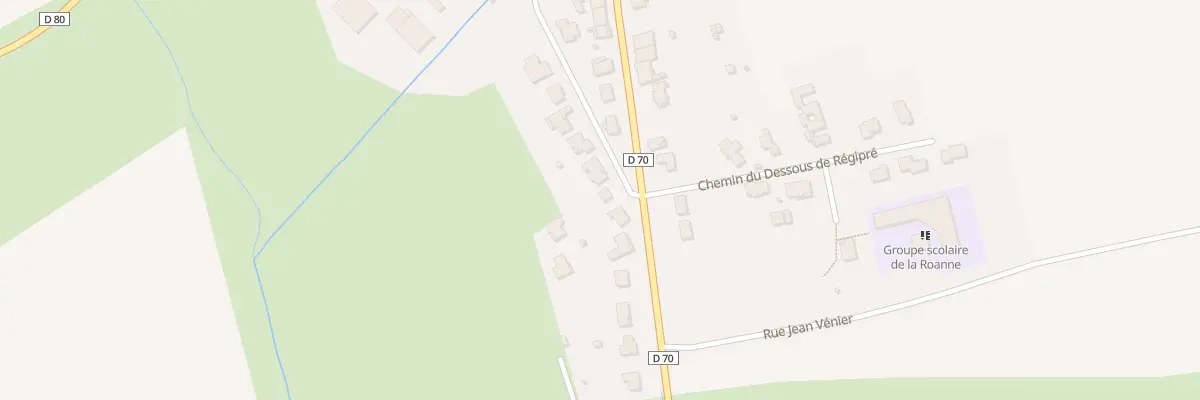 Plan du 1B Che du Pre Mole à Réméréville