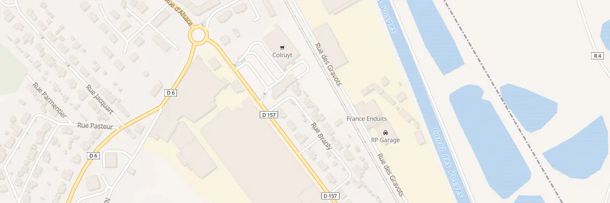 Plan du 24 Rue Branly à Nomexy