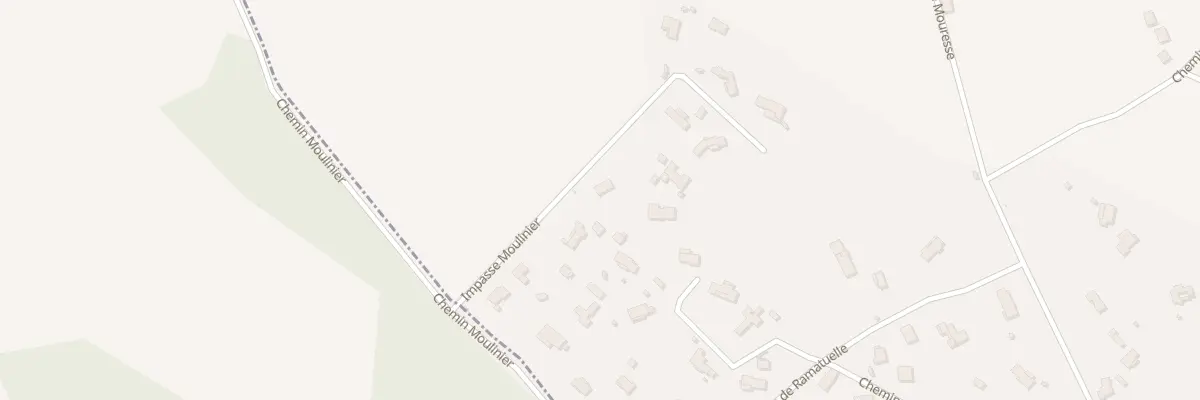 Plan du 156 Imp Moulinier à Vidauban