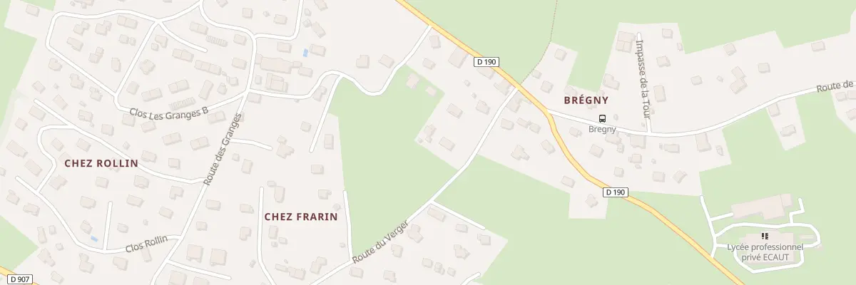 Plan du 98 Rte du Verger à Viuz-en-Sallaz