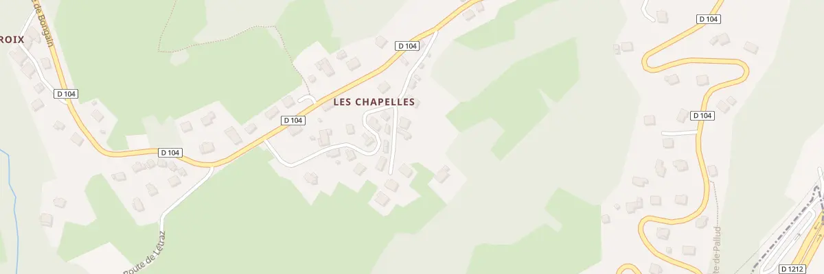 Plan du 35 Imp des Plantées à Pallud