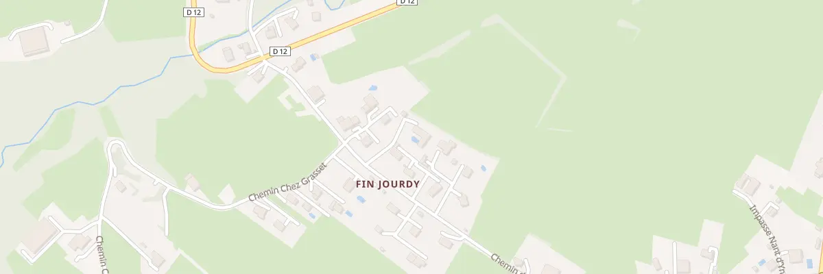 Plan du 155 Che de Tinjod à Peillonnex
