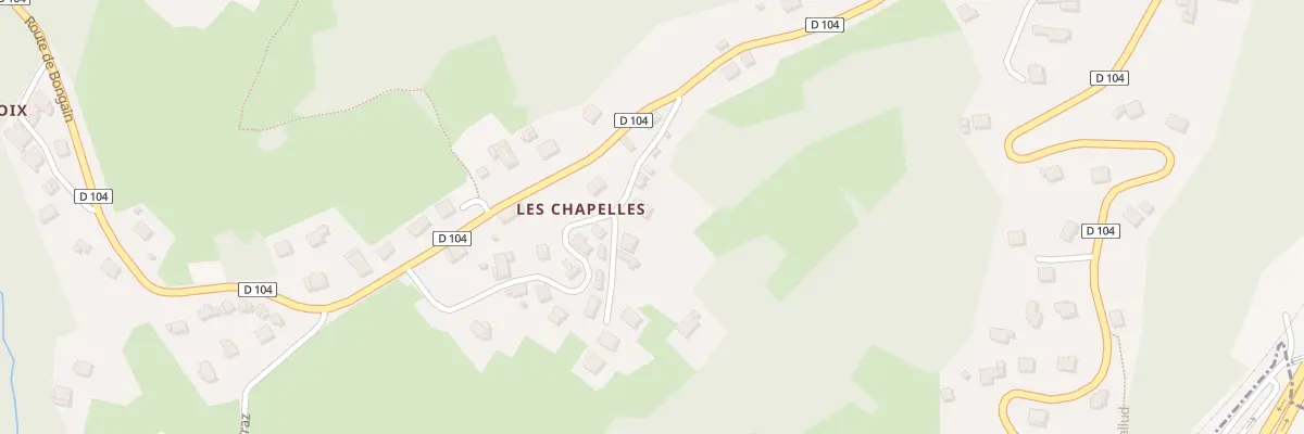 Plan du 85 Rte des Chapelles à Pallud