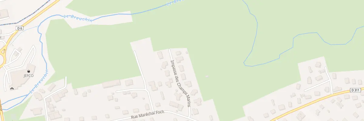 Plan du 11 Imp des Champs Marins à Saint-Sauveur