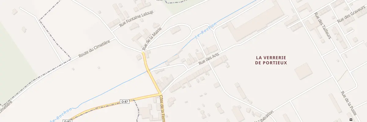Plan du 3 Rue du Pilan à Portieux