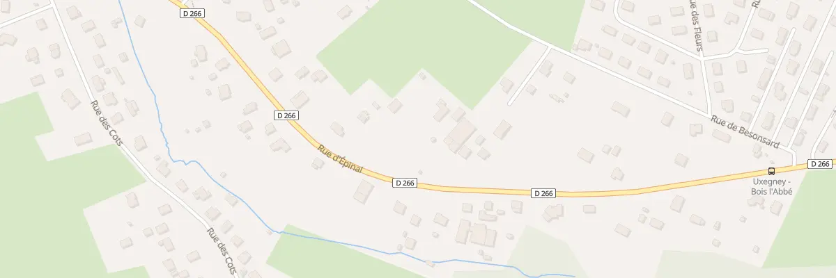 Plan du 33 Rue d’Epinal à Uxegney