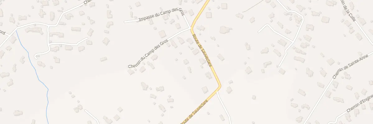 Plan du 778 Rte de Sauveclare à Flayosc