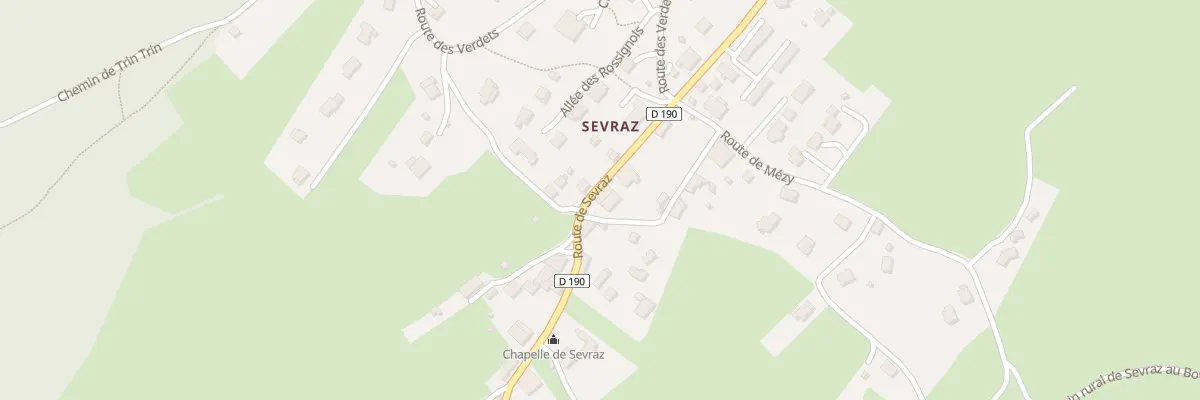 Plan du 1090 Rte de Sevraz à Viuz-en-Sallaz
