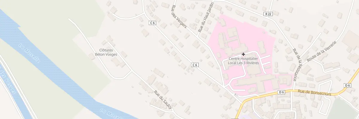 Plan du 13 Rue du Docteur Sayer à Châtel-sur-Moselle