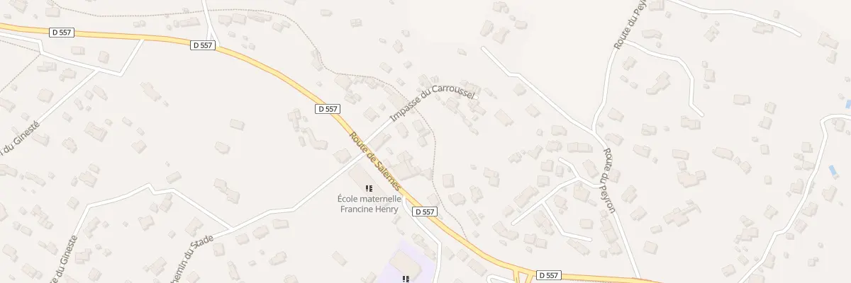 Plan du 842 Rte de Salernes à Flayosc