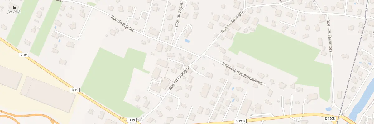 Plan du 203 Rue du faucigny à Saint-Pierre-en-Faucigny
