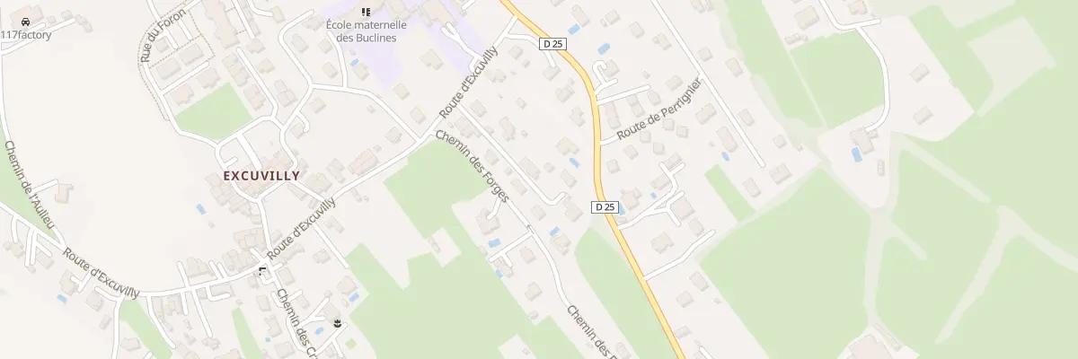 Plan du 630 Rte d’Excuvilly à Sciez