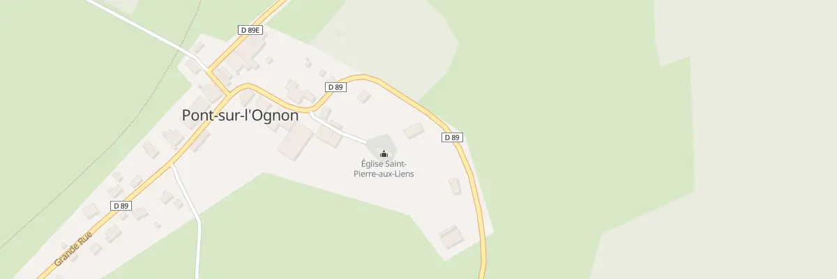 Plan du 8 Rte de Cubrial à Pont-sur-l’Ognon