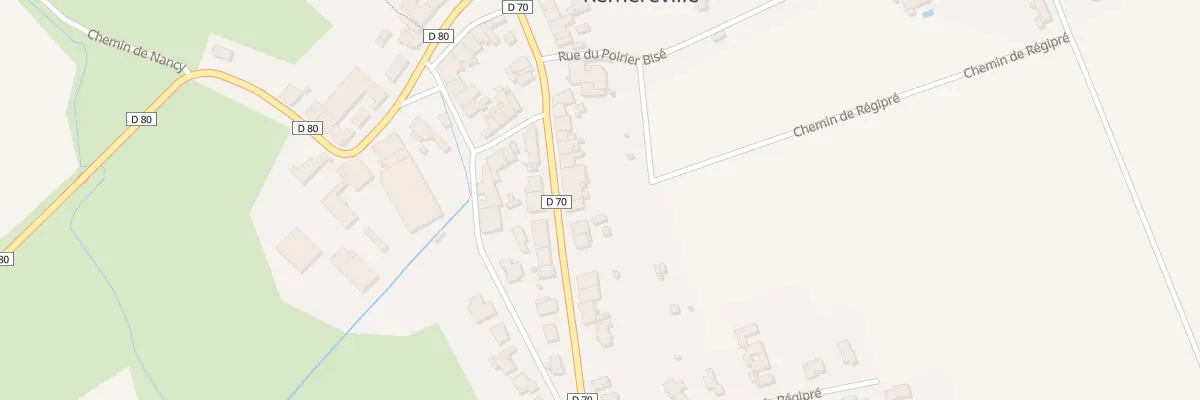 Plan du 22B Rue du Docteur Grandjean à Réméréville