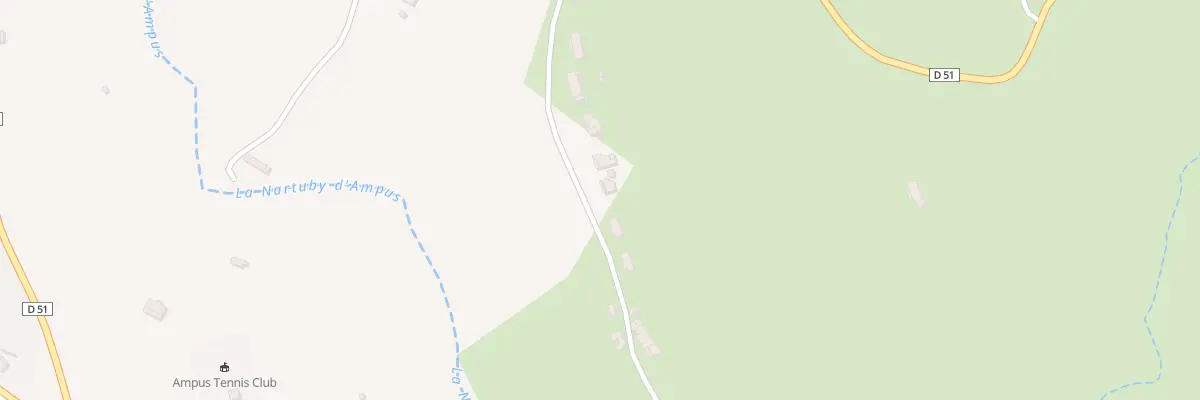 Plan du 5457 Le Fer à Ampus