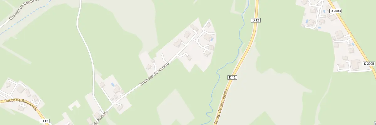 Plan du 316 Imp de Nancru à Peillonnex