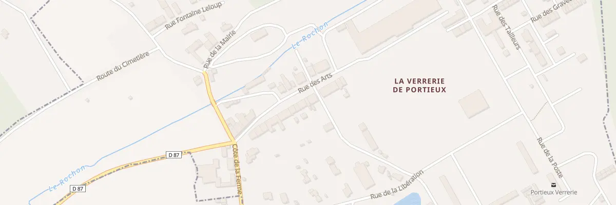 Plan du 24 Rue des Arts à Portieux
