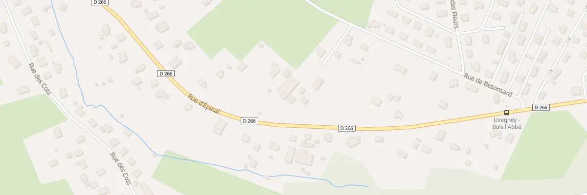 Plan du 37 Rue d’Epinal à Uxegney