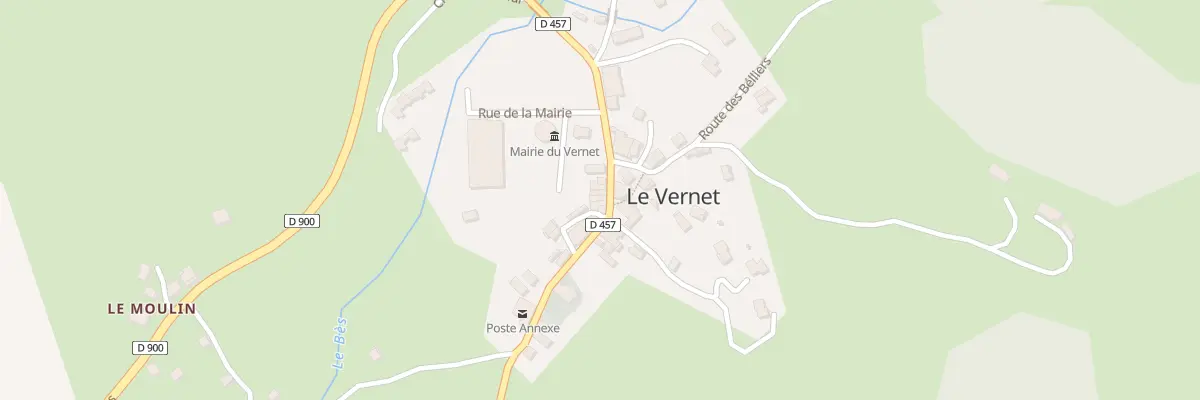 Plan du 7008 Le Village au Vernet