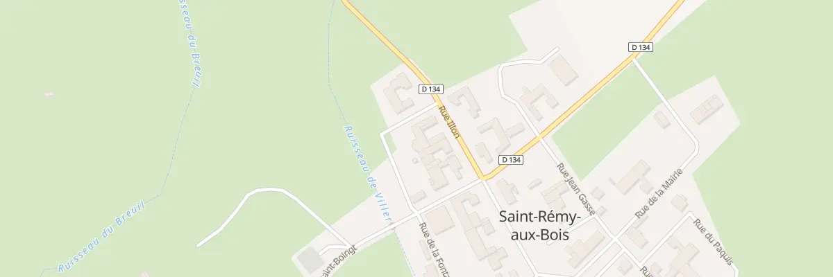 Plan du 4 Rue Illon à Saint-Rémy-aux-Bois