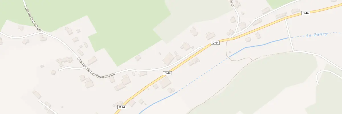 Plan du 82 Che de Lambourémont à Uriménil