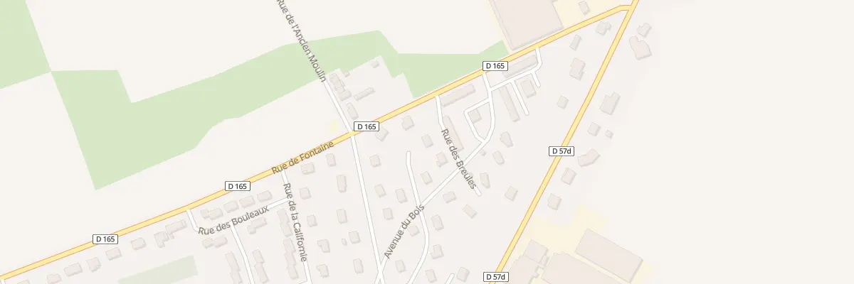 Plan du 1 Rue des Fougères à Fougerolles-Saint-Valbert